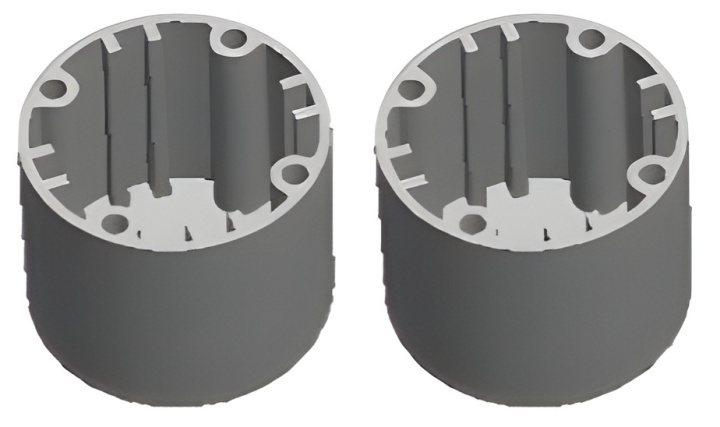 Differentialhus (2) i gruppen Katalog / Tillbehör & Delar / Reservdelar / Bilar hos Minicars Hobby Distribution AB (WL0040)