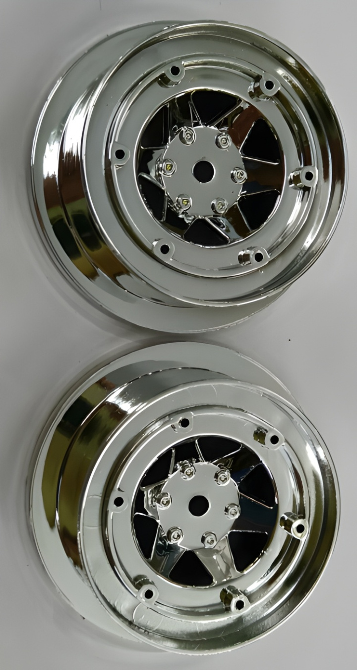 Wheel Chrome (2) in the group Catalog / Accessories & Parts / Spare Parts / Cars at Minicars Hobby Distribution AB (WL0045)