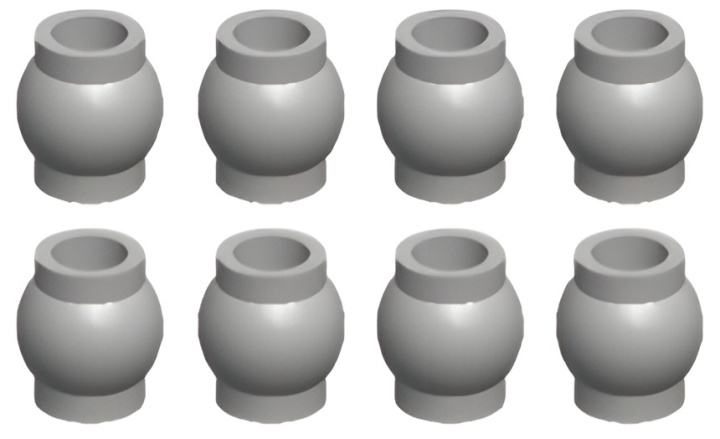 Kulleds Kula C (8) i gruppen Katalog / Tillbehör & Delar / Reservdelar / Bilar hos Minicars Hobby Distribution AB (WL0075)