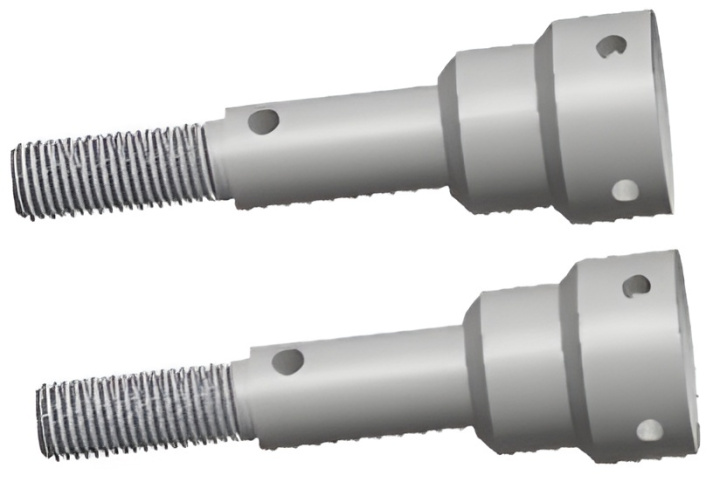 Wheel Axle (2) in der Gruppe Katalog / RC-Zubehör / Spare Parts / Cars bei Minicars Hobby Distribution AB (WL0078)