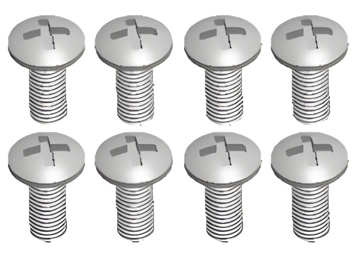 Phillips Skruv M4x12mm (8) i gruppen Katalog / Tillbehör & Delar / Skruvar & Muttrar / Skruvar hos Minicars Hobby Distribution AB (WL0107)