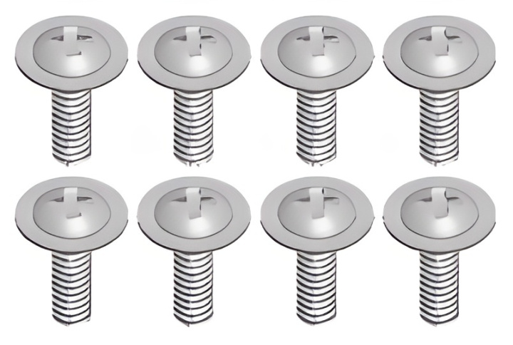 Phillips Skruv M2.5x8mm (8) i gruppen Katalog / Tillbehör & Delar / Skruvar & Muttrar / Skruvar hos Minicars Hobby Distribution AB (WL0125)