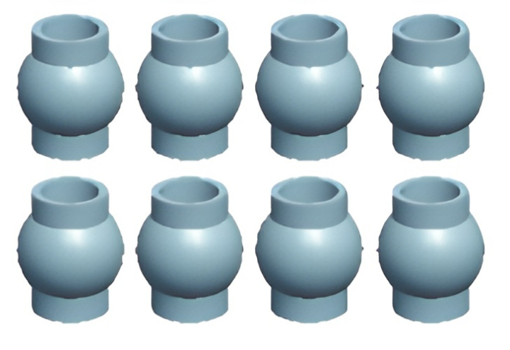 Kulledskula (8) i gruppen Katalog / Tillbehör & Delar / Reservdelar / Bilar hos Minicars Hobby Distribution AB (WL0236)