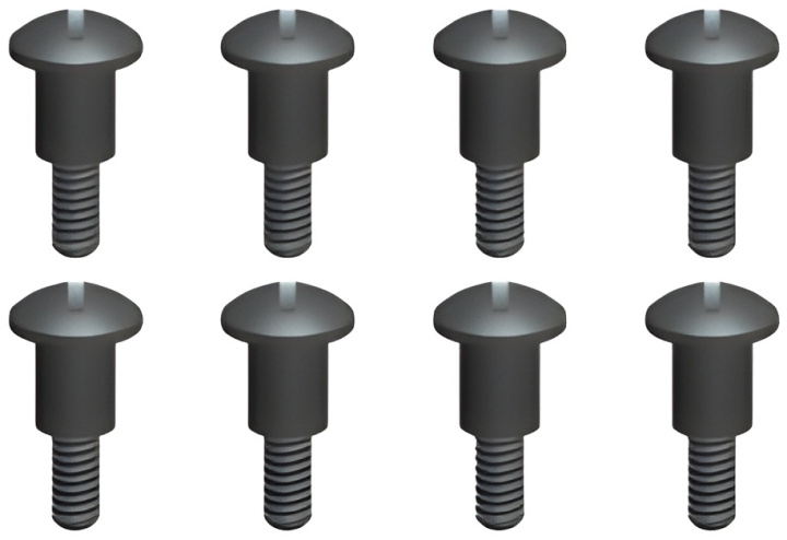 Skruv Halvgängad 2x8mm i gruppen Katalog / Tillbehör & Delar / Skruvar & Muttrar / Skruvar hos Minicars Hobby Distribution AB (WL0425)