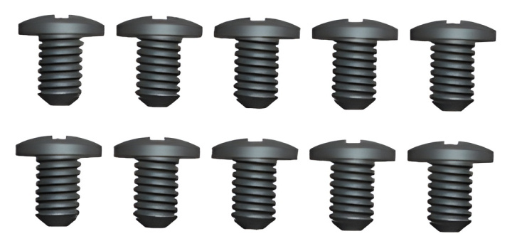 Skruv 2x10mm i gruppen Katalog / Tillbehör & Delar / Skruvar & Muttrar / Skruvar hos Minicars Hobby Distribution AB (WL0426)