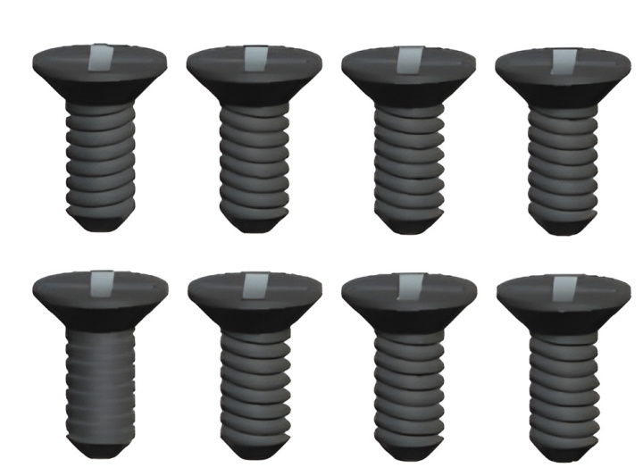 Phillips Försänkt Skruv 2x6mm (8) i gruppen Katalog / Tillbehör & Delar / Skruvar & Muttrar / Skruvar hos Minicars Hobby Distribution AB (WL0636)