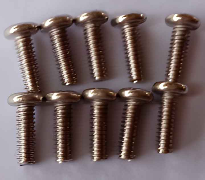 Phillips Skruv M2x6mm (10) i gruppen Katalog / Tillbehör & Delar / Skruvar & Muttrar / Skruvar hos Minicars Hobby Distribution AB (WL0760)