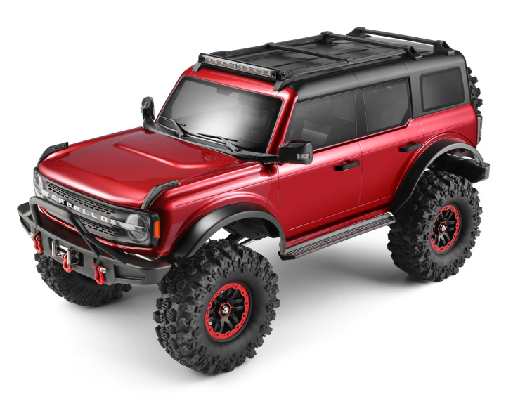 WL 104020 4WD Crawler Truck m. Vinsch 1/10 RTR Röd i gruppen Katalog / Modeller R/C / Bilar / Crawlers hos Minicars Hobby Distribution AB (WL104020-RED)