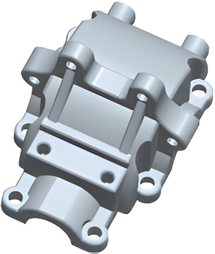 Transmission Case Upper/Lower in the group Catalog / Accessories & Parts / Spare Parts / Cars at Minicars Hobby Distribution AB (WL1254)