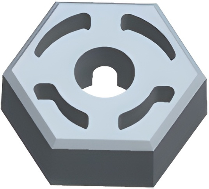 Hex Fälgnav (4) i gruppen Katalog / Tillbehör & Delar / Reservdelar / Bilar hos Minicars Hobby Distribution AB (WL1266)