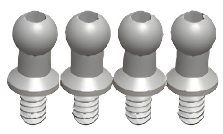 Ball-Head Screw 4.9x13.6mm (4) in der Gruppe Katalog / RC-Zubehör / Spare Parts / Cars bei Minicars Hobby Distribution AB (WL1337)
