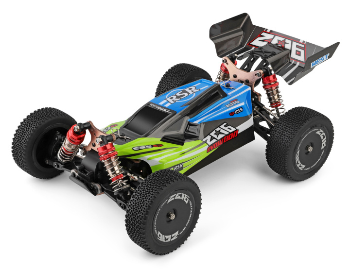 WL 144001 4WD Buggy 1/14 RTR Grön i gruppen Katalog / Modeller R/C / Bilar / 1/28-1/12 Buggy/Truck/SC hos Minicars Hobby Distribution AB (WL144001-GRN)