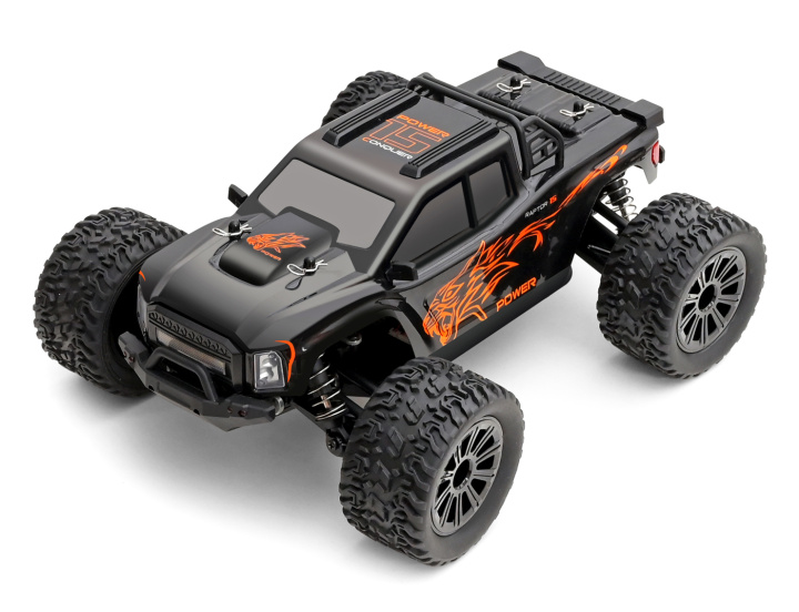 WL 164018 4WD Monstertruck 1/16 RTR Svart i gruppen Katalog / Modeller R/C / Bilar / 1/28-1/12 Buggy/Truck/SC hos Minicars Hobby Distribution AB (WL164018-BLK)