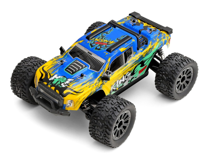 WL 164018 4WD Monstertruck 1/16 RTR Blå i gruppen Katalog / Modeller R/C / Bilar / 1/28-1/12 Buggy/Truck/SC hos Minicars Hobby Distribution AB (WL164018-BLUE)