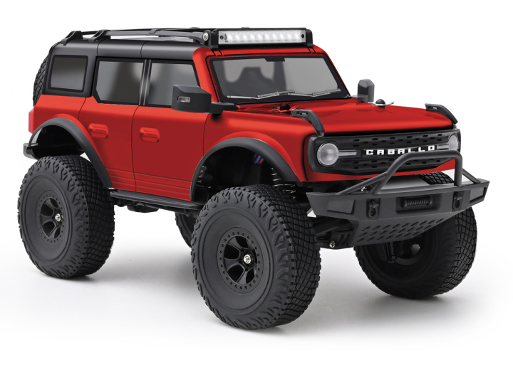 WL 184023 4WD Crawler 1/18 RTR Röd i gruppen Katalog / Modeller R/C / Bilar / Crawlers hos Minicars Hobby Distribution AB (WL184023-RED)