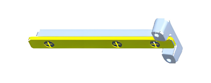 Underbody Reinforcement Plate Front in der Gruppe Katalog / RC-Zubehör / Spare Parts / Cars bei Minicars Hobby Distribution AB (WL1892)