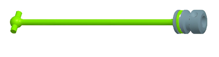 Drive Shaft Central Rear in der Gruppe Katalog / RC-Zubehör / Spare Parts / Cars bei Minicars Hobby Distribution AB (WL1926)