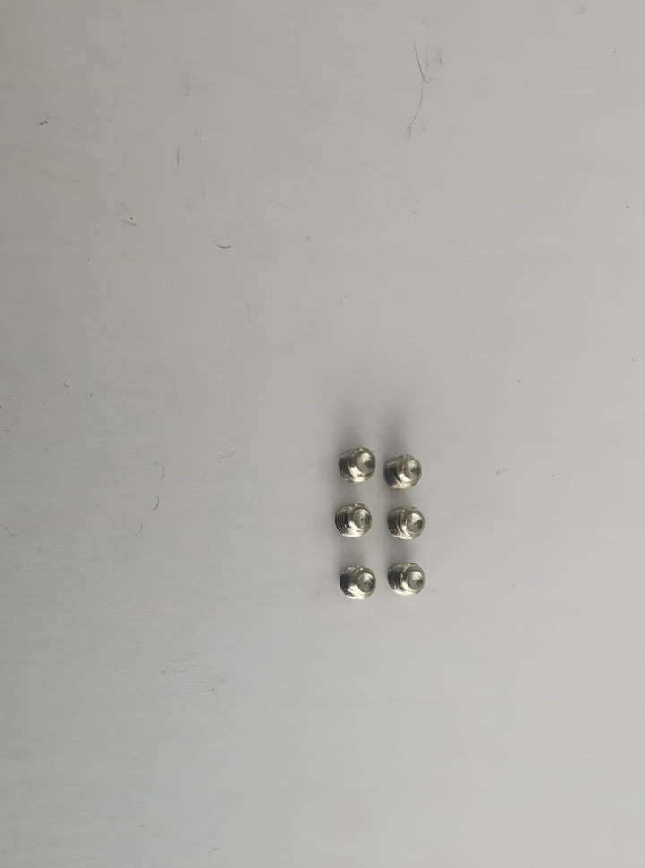 Hex Stoppskruv M4x4mm (6) i gruppen Katalog / Tillbehör & Delar / Skruvar & Muttrar / Skruvar hos Minicars Hobby Distribution AB (WL1940)