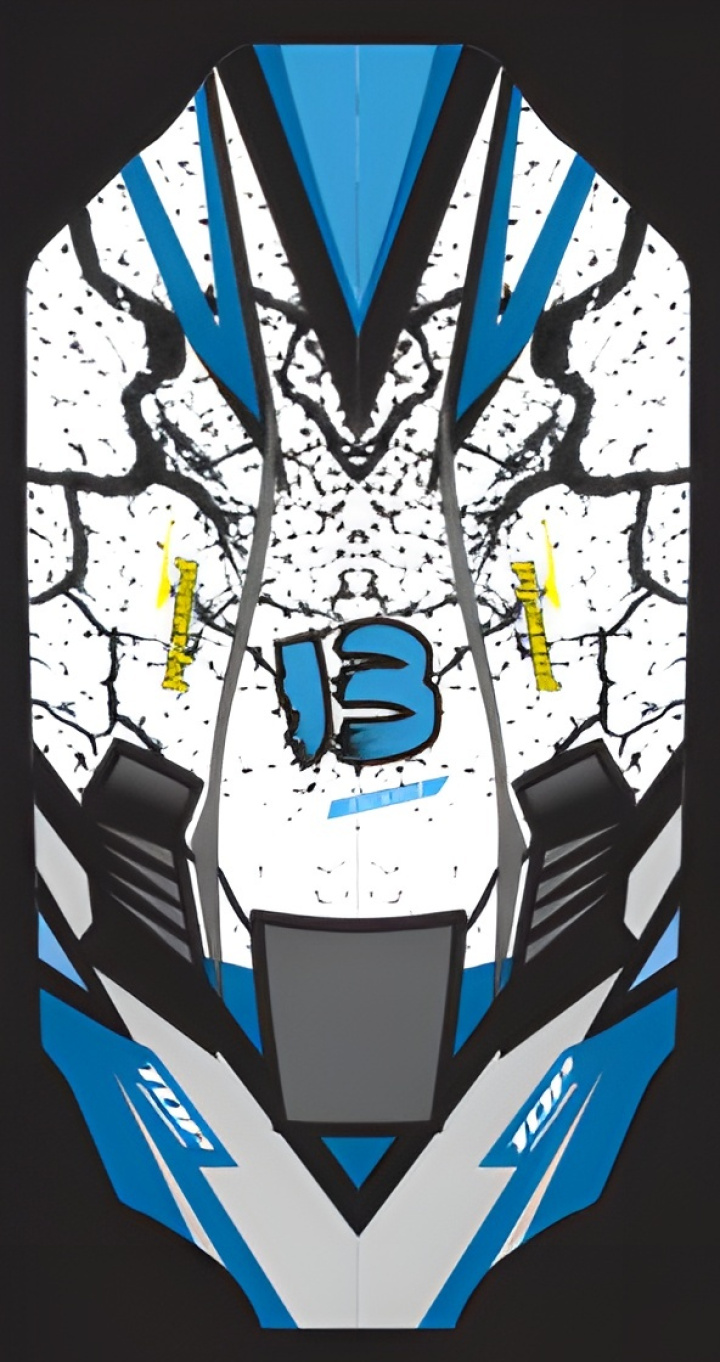 Bodyshell & Wing Blue in the group Catalog / Accessories & Parts / Spare Parts / Cars at Minicars Hobby Distribution AB (WL2015)