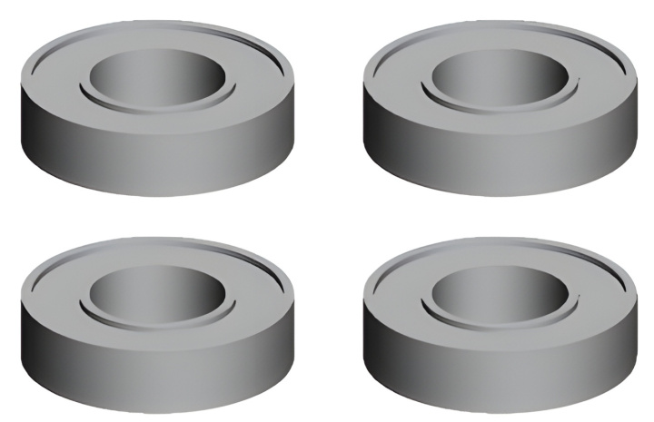 Kullager 6.35x9.525x3.175mm (4) i gruppen Katalog / Tillbehör & Delar / Kullager hos Minicars Hobby Distribution AB (WL2274)