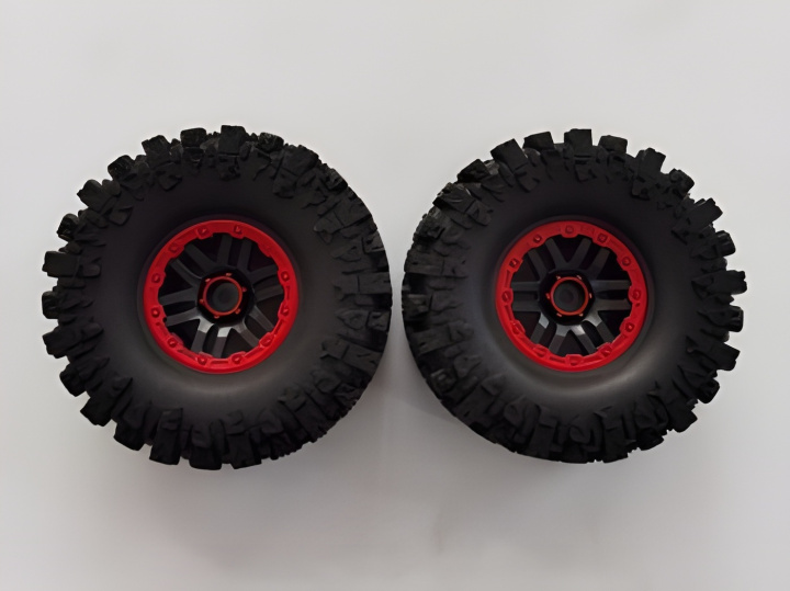 Tire & Wheel (2) in der Gruppe Katalog / RC-Zubehör / Spare Parts / Cars bei Minicars Hobby Distribution AB (WL2284)