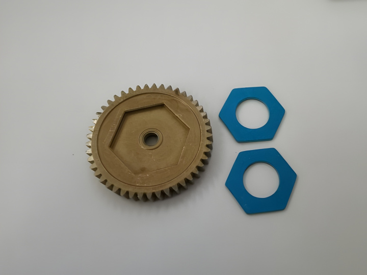 Main Gear & Slipper Pads in der Gruppe Katalog / RC-Zubehör / Spare Parts / Cars bei Minicars Hobby Distribution AB (WL2405)