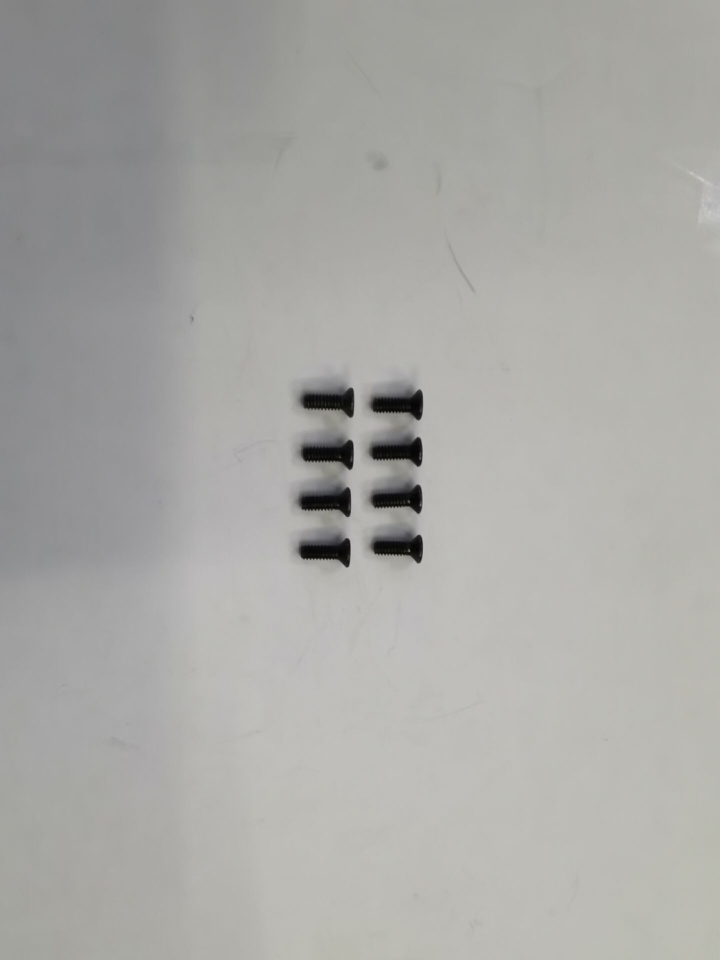 Hex Försänkt Skruv M2x6mm (8) i gruppen Katalog / Tillbehör & Delar / Skruvar & Muttrar / Skruvar hos Minicars Hobby Distribution AB (WL2445)