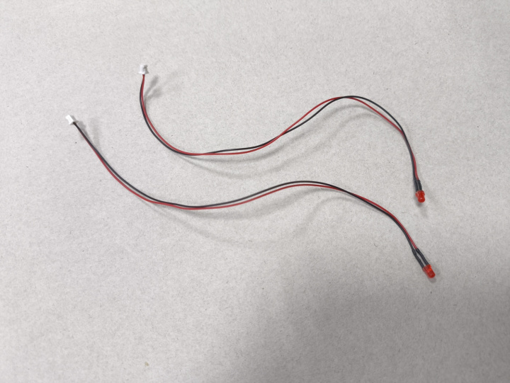 LED Tail Light Wire (2) in der Gruppe Katalog / RC-Zubehör / Spare Parts / Cars bei Minicars Hobby Distribution AB (WL2600)