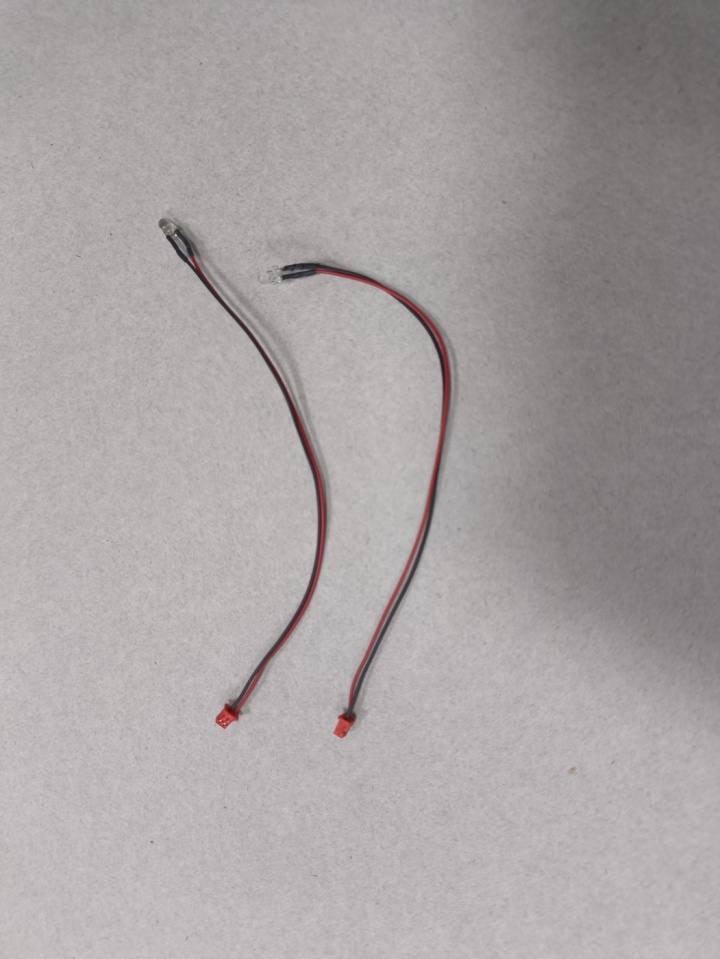 LED Headlight Wire Harness Yellow (2) in der Gruppe Katalog / RC-Zubehör / Spare Parts / Cars bei Minicars Hobby Distribution AB (WL2607)