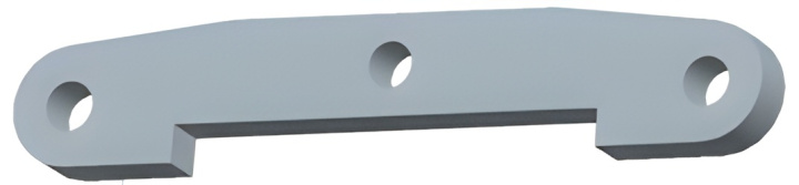 Suspension Arm Mount Plate in der Gruppe Katalog / RC-Zubehör / Spare Parts / Cars bei Minicars Hobby Distribution AB (WL2708)