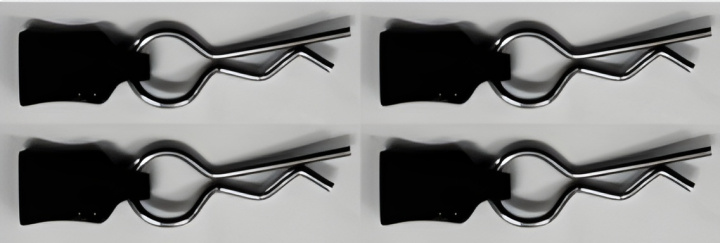 Body Clip with Handle (4) in der Gruppe Katalog / RC-Zubehör / Spare Parts / Cars bei Minicars Hobby Distribution AB (WL2774)