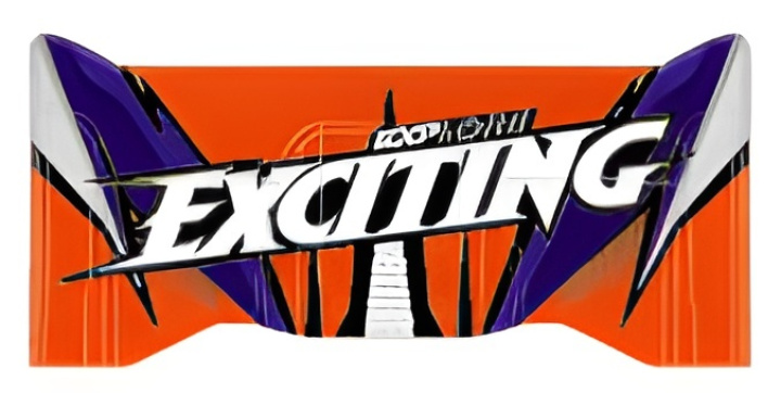 Bodyshell & Wing Orange/Blue in der Gruppe Katalog / RC-Zubehör / Spare Parts / Cars bei Minicars Hobby Distribution AB (WL2817)