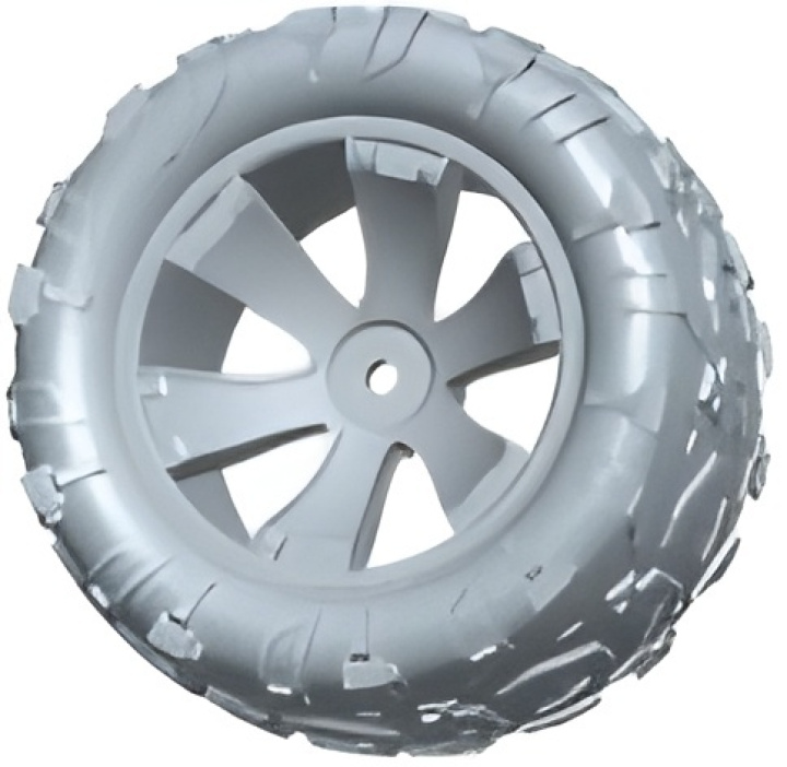 Tire & Wheel Left (2) in der Gruppe Katalog / RC-Zubehör / Spare Parts / Cars bei Minicars Hobby Distribution AB (WL3000)