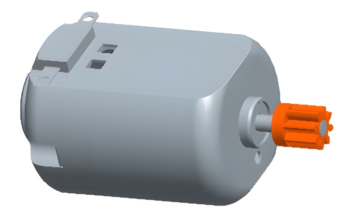 Steering Motor Brushed in der Gruppe Katalog / RC-Zubehör / Spare Parts / Cars bei Minicars Hobby Distribution AB (WL3115)