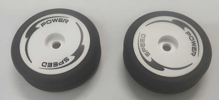 Tire & Wheel Front (2) in der Gruppe Katalog / RC-Zubehör / Spare Parts / Cars bei Minicars Hobby Distribution AB (WL3367)