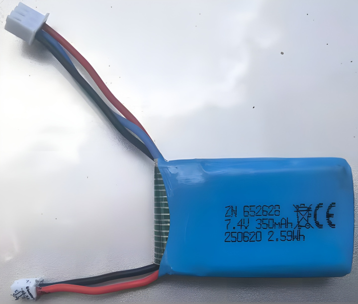 Batteri Lithium 7.4V 350mAh i gruppen Katalog / Tillbehör & Delar / Batterier & Tillb. / Li-Po hos Minicars Hobby Distribution AB (WL3369)