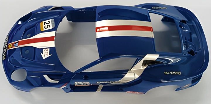 Bodyshell Deep Blue in der Gruppe Katalog / RC-Zubehör / Spare Parts / Cars bei Minicars Hobby Distribution AB (WL3386)