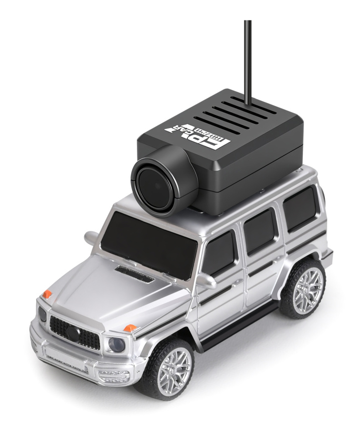 WL 6406C 1/64 FPV inkl. sändare Silver i gruppen Katalog / Modeller R/C / Bilar / Leksaker hos Minicars Hobby Distribution AB (WL6406C-SLVR)