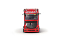 WL 6408 Lastbil med Trailer 1/64 RTR Röd