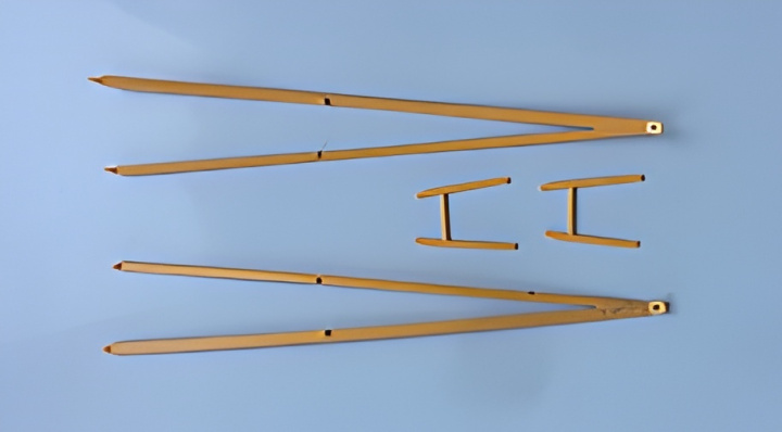 Wing Strut Set - J3 Skylark in der Gruppe Katalog / RC-Zubehör / Spare Parts / Airplane bei Minicars Hobby Distribution AB (WLA160.0006)