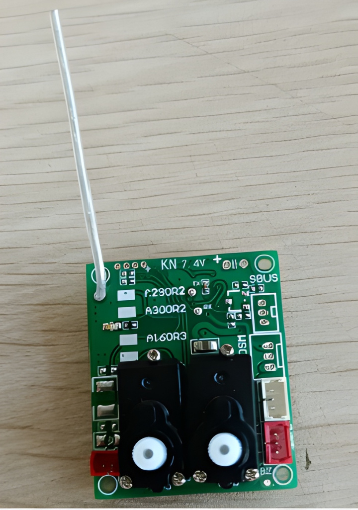 Receiver Board (Kona Protocol V2) A160 in the group Catalog / Accessories & Parts / Receivers / Recievers at Minicars Hobby Distribution AB (WLA160.0013)