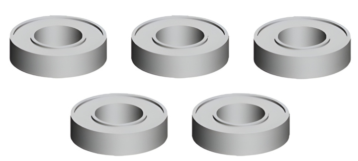 Kullager 6x10x3 mm (5) i gruppen Katalog / Tillbehör & Delar / Kullager hos Minicars Hobby Distribution AB (WLA929-43)