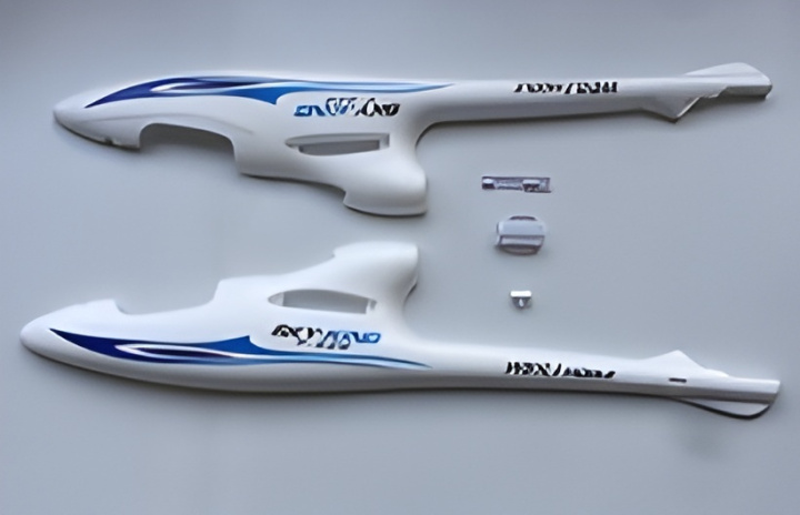 Fuselage, Wimng, Tail Fin & Stabilizer Set Blue - F959S in der Gruppe Katalog / RC-Zubehör / Spare Parts / Airplane bei Minicars Hobby Distribution AB (WLF959S.0008-B)