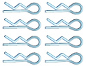 Body Clips 1.1x22.2mm (8)