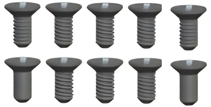 Phillips Skruv 2.6x12mm (10) i gruppen Katalog / Tillbehör & Delar / Skruvar & Muttrar / Skruvar hos Minicars Hobby Distribution AB (WLL959-55)