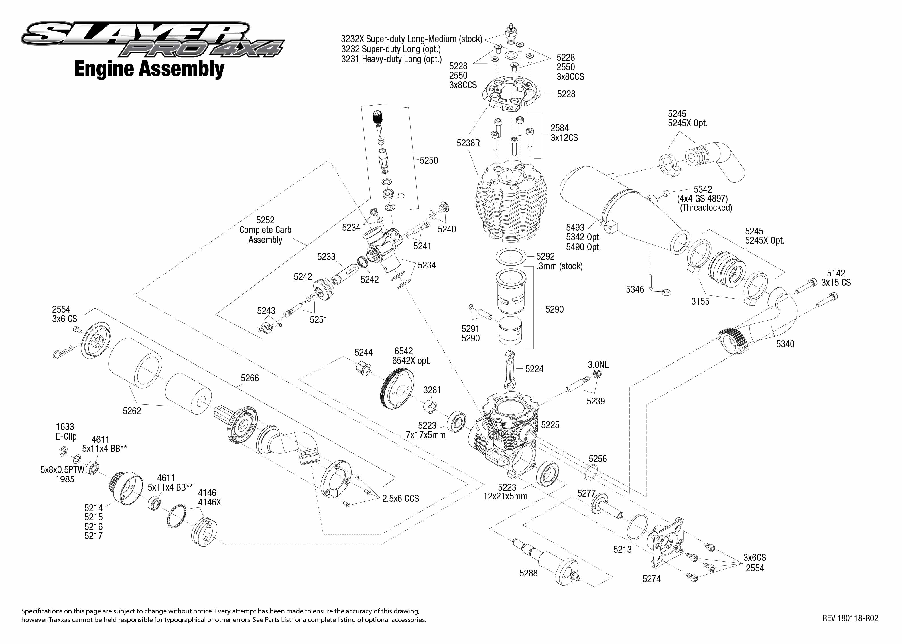 Traxxas t maxx 2.5 transmission diagram